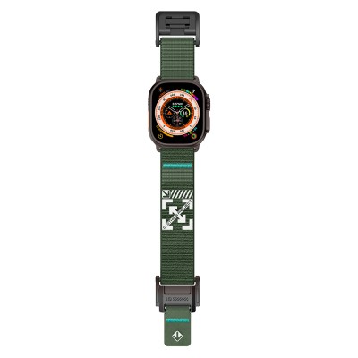 Apple Watch 7 45mm Zore KRD-154 Naylon Kumaş Hasır Örgülü Kordon - 71