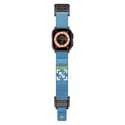 Apple Watch 7 45mm Zore KRD-154 Naylon Kumaş Hasır Örgülü Kordon - 70