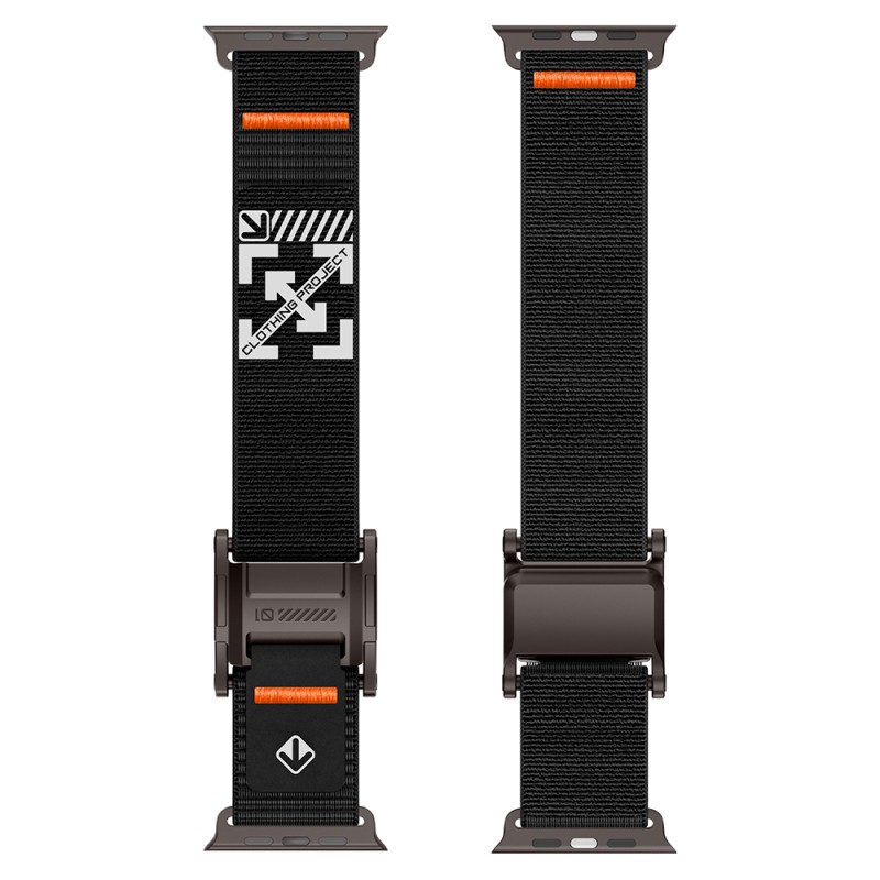 Apple Watch 7 45mm Zore KRD-154 Naylon Kumaş Hasır Örgülü Kordon - 60