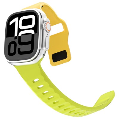 Apple Watch 7 45mm Zore KRD-160 Silikon Kordon Strap Kayış - 20