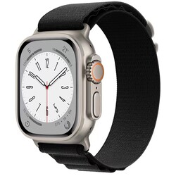 Apple Watch 7 45mm Zore KRD-74 Hasır Kordon - Zore