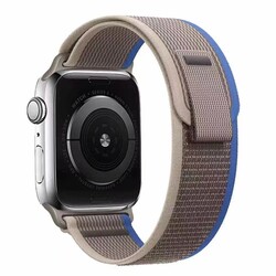 Apple Watch 7 45mm Zore KRD-77 Hasır Kordon - Zore