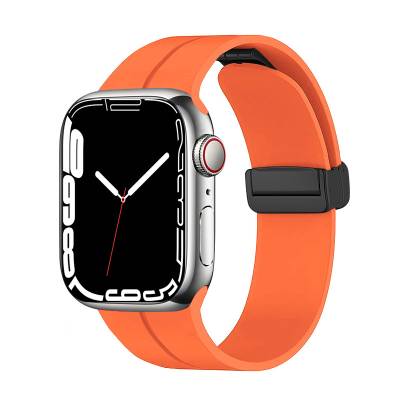 Apple Watch 7 45mm Zore KRD-84 Silikon Kordon - Zore