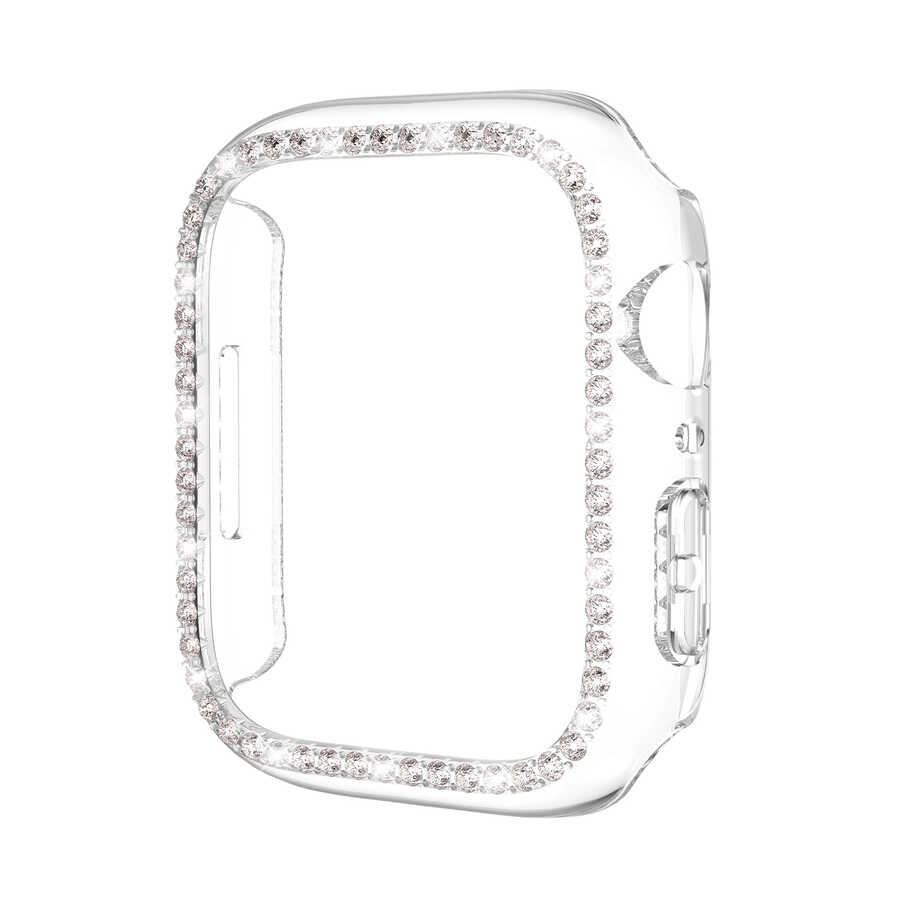 Apple Watch 7 45mm Zore Watch Gard 05 Sert PC Koruyucu - Renksiz
