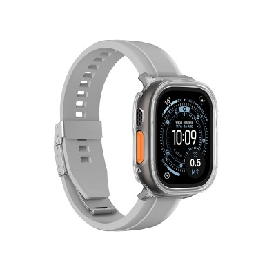 Apple Watch Ultra 49mm Amazingthing Radix Minimal FullGuard Sert PC Kasa ve Ekran Koruyucu - 10
