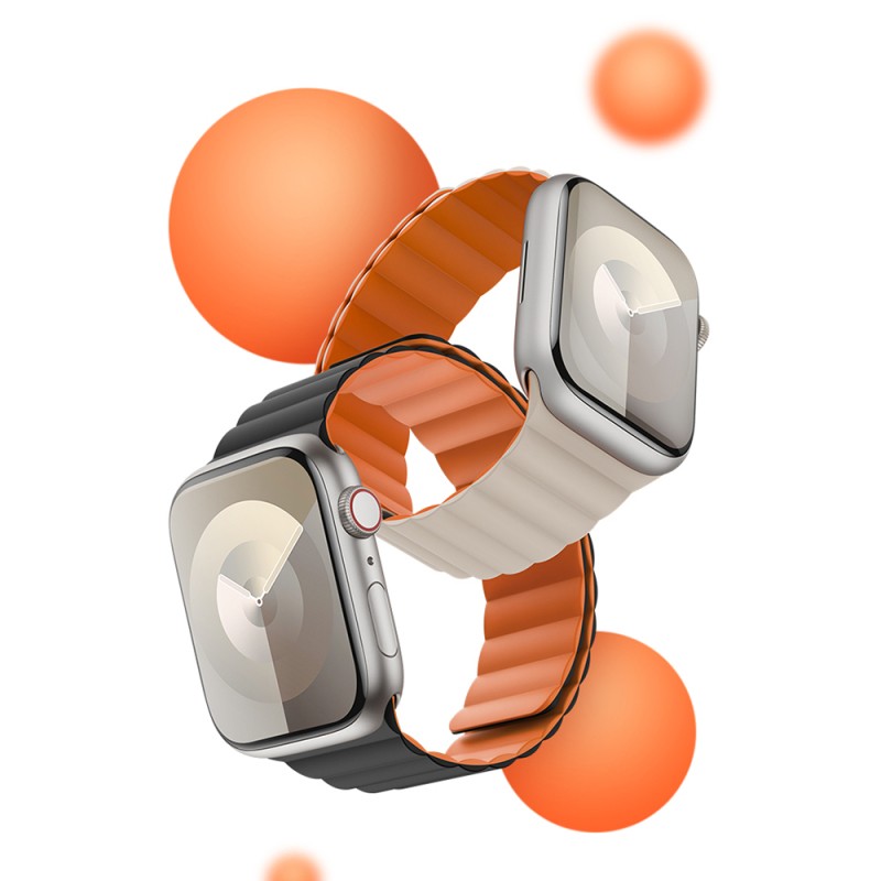 Apple Watch Ultra 49mm Benks Magnetic Snap On Silicone Strap - 6