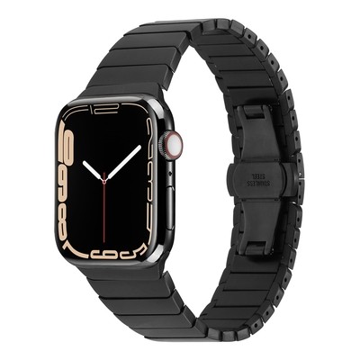 Apple Watch Ultra 49mm Cordon KRD-79 Metal Strap Band Black