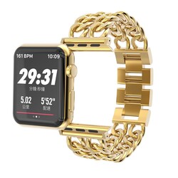 ​​​Apple Watch Ultra 49mm Kordon Cowboy Metal Strap Kayış - Zore