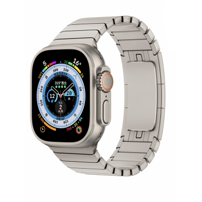 Apple Watch Ultra 49mm Kordon KRD-35 Metal Kordon - Zore