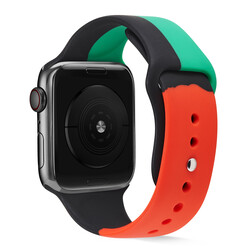 Apple Watch Ultra 49mm Kordon KRD-39 Silikon Strap Kayış - Zore
