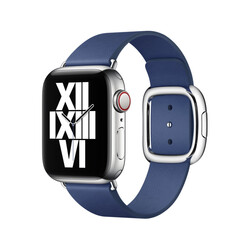 ​​​Apple Watch Ultra 49mm Kordon KRD-42 Deri Strap Kayış - Zore