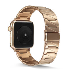 Apple Watch Ultra 49mm Kordon KRD-48 Metal Strap Kayış - Zore