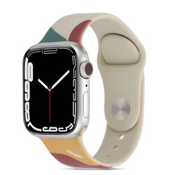 Apple Watch Ultra 49mm Kordon KRD-62 Silikon Strap Kayış - Zore