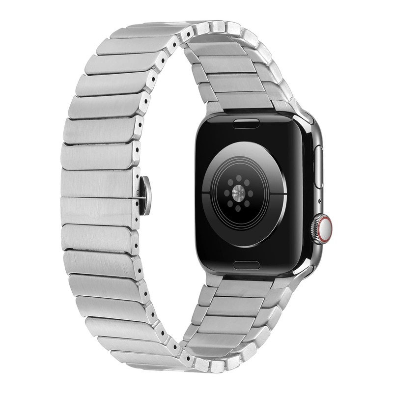 Apple Watch Ultra 49mm Kordon KRD-79 Metal Strap Kayış - 14