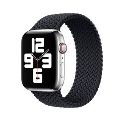 Apple Watch Ultra 49mm Kordon Wiwu Braided Solo Loop Medium Strap Kayış - Thumbnail