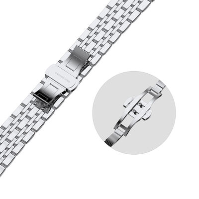 Apple Watch Ultra 49mm Kordon Wiwu Seven Beads Steel Belt Metal Strap Kayış