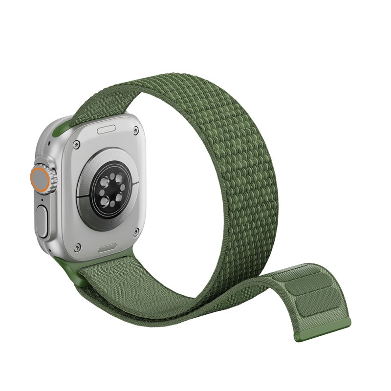 Apple Watch Ultra 49mm Kordon Wiwu WB501 CloudFlex Serisi Hasır Örgü Strap Kayış - 5