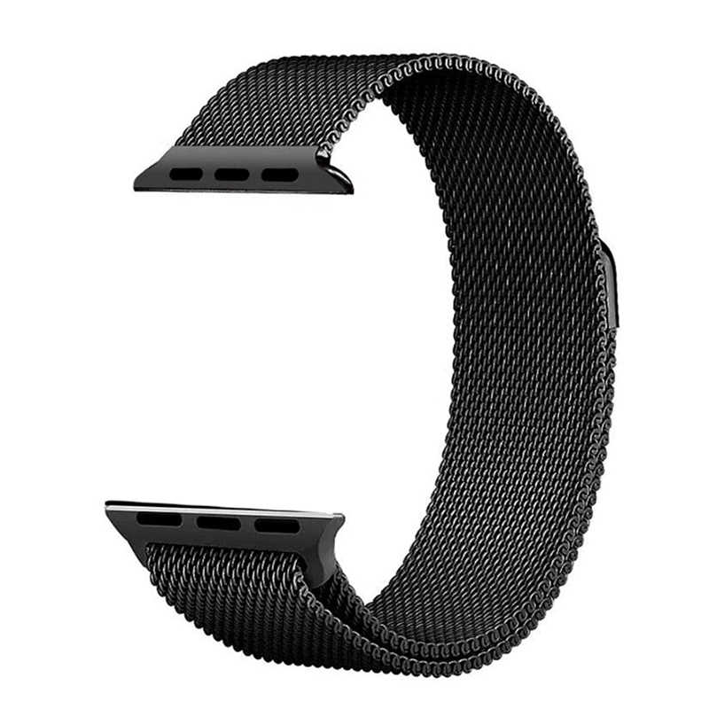 Apple Watch Ultra 49mm Kordon Zore KRD-01 Metal Strap Kayış - Siyah