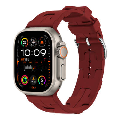 Apple Watch Ultra 49mm KRD-92 Silikon Kordon - Zore