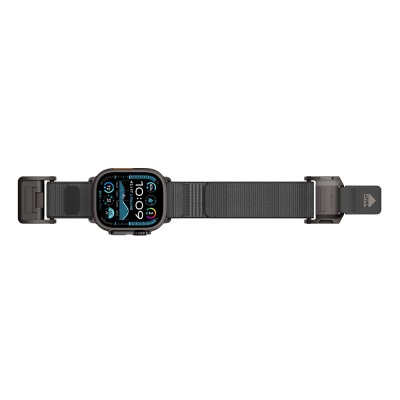 Apple Watch Ultra 49mm Mohseven iWatch Mecha Sport Hasır Kordon - 14