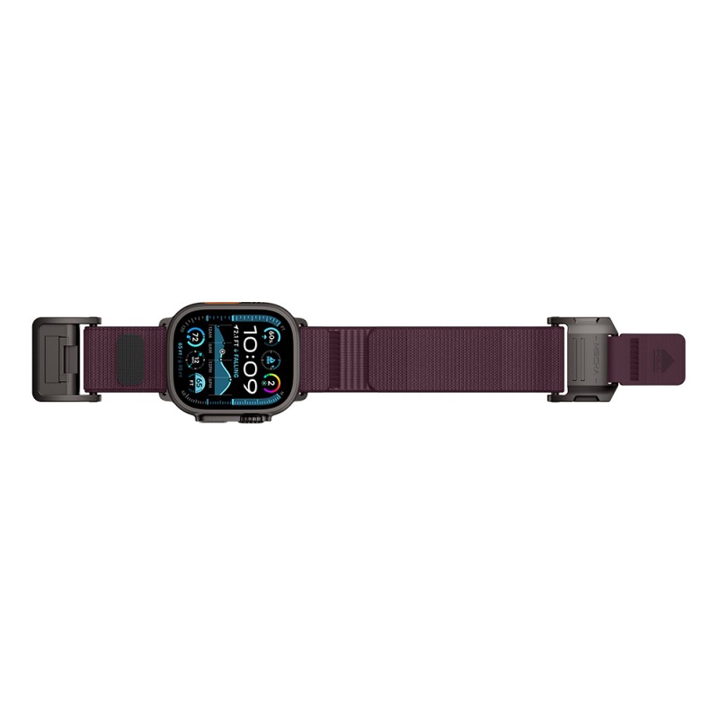 Apple Watch Ultra 49mm Mohseven iWatch Mecha Sport Hasır Kordon - 19
