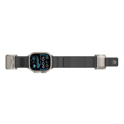 Apple Watch Ultra 49mm Mohseven iWatch Mecha Sport Hasır Kordon - 27