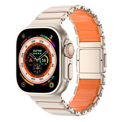 Apple Watch Ultra 49mm Mohseven iWatch Titancore No.2 Çelik Kordon - Mohseven