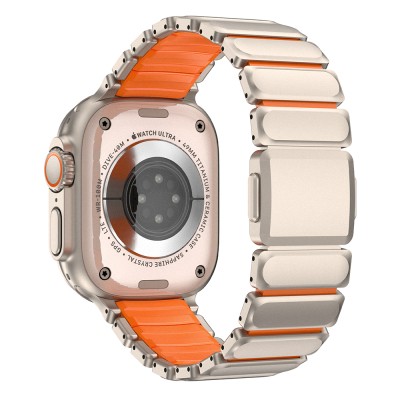 Apple Watch Ultra 49mm Mohseven iWatch Titancore No.2 Çelik Kordon - 4