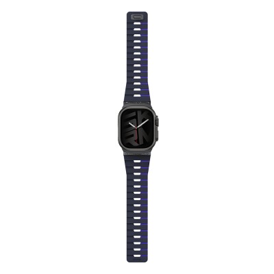 Apple Watch Ultra 49mm Skinarma Gemini Serisi TPU Magnetik Silikon Kordon - 14