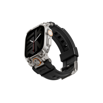 Apple Watch Ultra 49mm SkinArma Talon Serisi Suya Dayanıklı Silikon Kordon - Skinarma