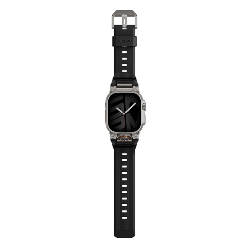 Apple Watch Ultra 49mm SkinArma Talon Serisi Suya Dayanıklı Silikon Kordon - 9