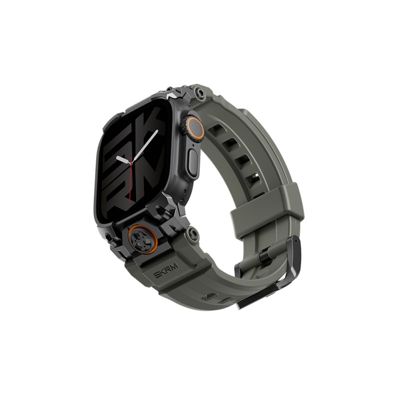 Apple Watch Ultra 49mm SkinArma Talon Serisi Suya Dayanıklı Silikon Kordon - 4