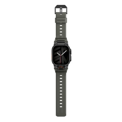 Apple Watch Ultra 49mm SkinArma Talon Serisi Suya Dayanıklı Silikon Kordon - 12