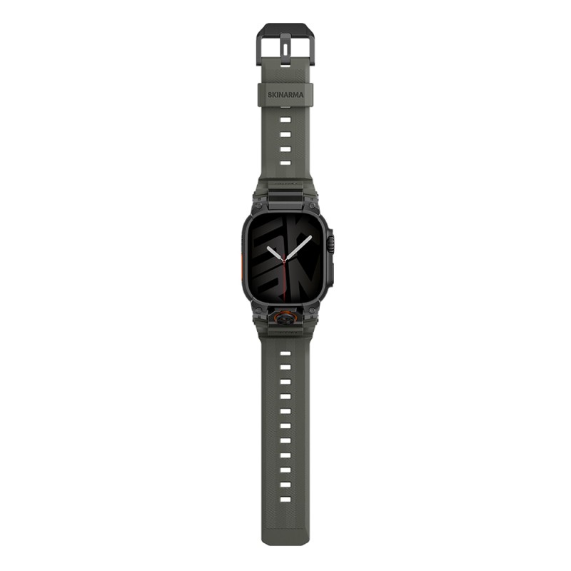 Apple Watch Ultra 49mm SkinArma Talon Serisi Suya Dayanıklı Silikon Kordon - 12