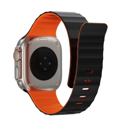 Apple Watch Ultra 49mm Wiwu Mag Secur Serisi Silikon Kordon - 6