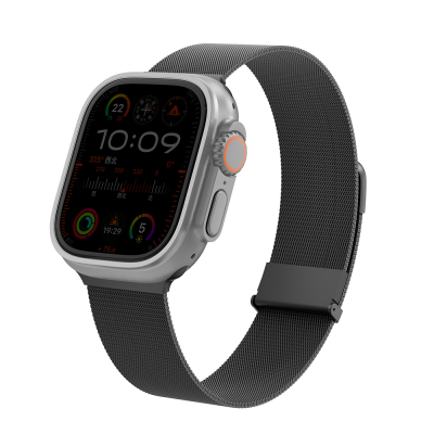 Apple Watch Ultra 49mm Wiwu MagFlex Secure Serisi Metal Kordon - Wiwu