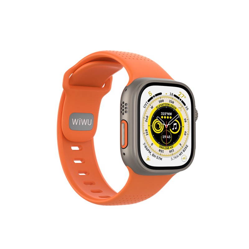 Apple Watch Ultra 49mm Wiwu Wi-WB0201 Comf Secur Series Silicone Band - 1