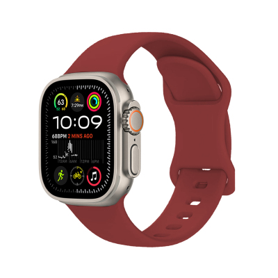 Apple Watch Ultra 49mm Zore KRD-131 Silikon Kordon Strap Kayış - Zore