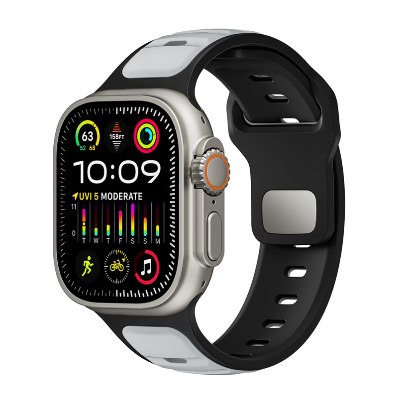 Apple Watch Ultra 49mm Zore KRD-135 Silicone Band Strap Strap - 24