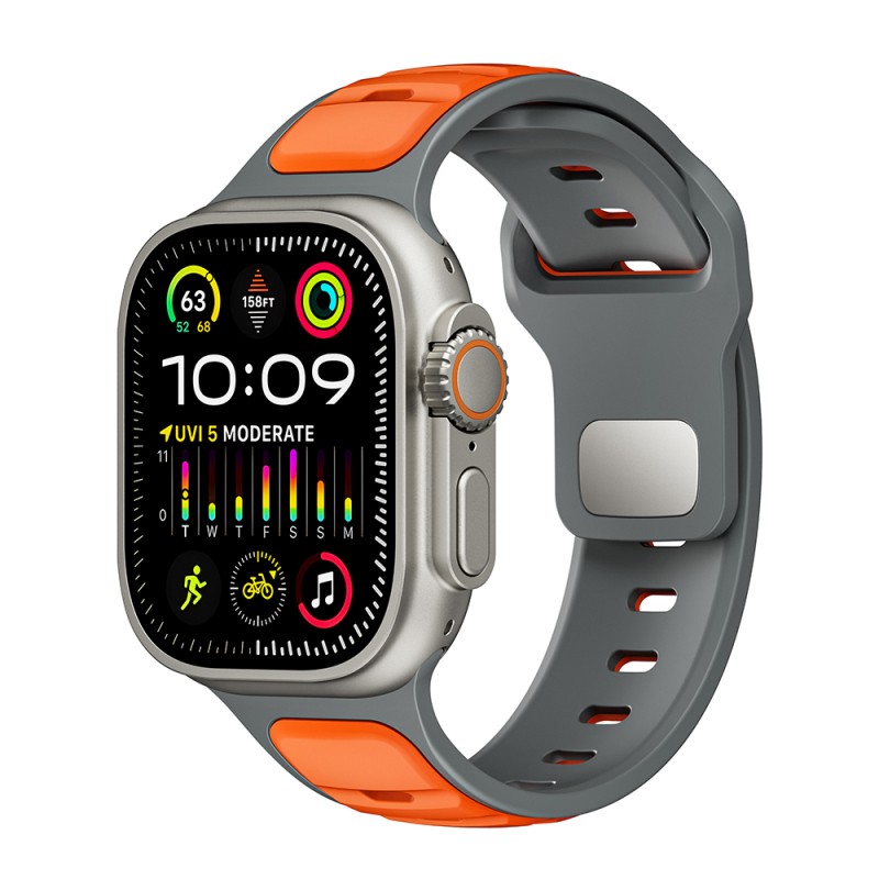 Apple Watch Ultra 49mm Zore KRD-135 Silicone Band Strap Strap - 39