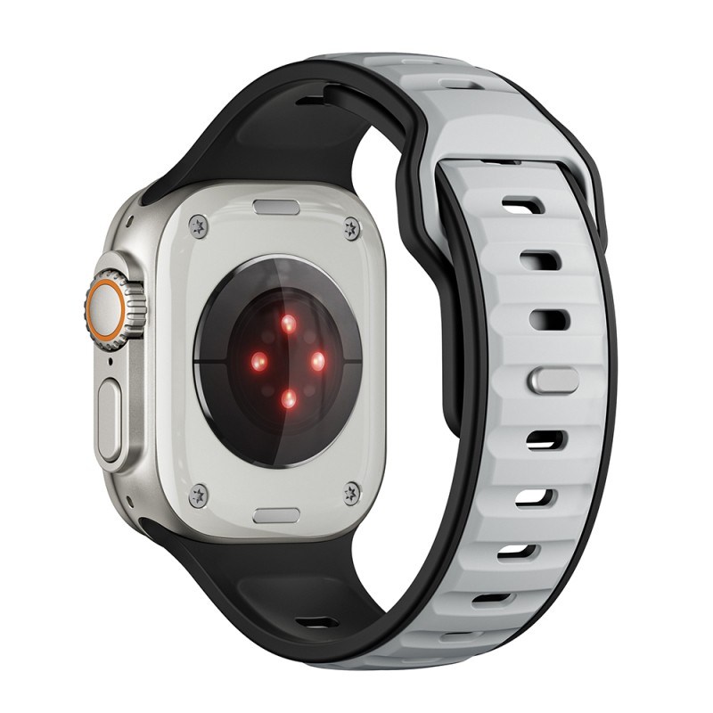Apple Watch Ultra 49mm Zore KRD-135 Silikon Kordon Strap Kayış - 6