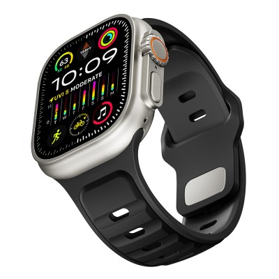 Apple Watch Ultra 49mm Zore KRD-135 Silikon Kordon Strap Kayış - 29