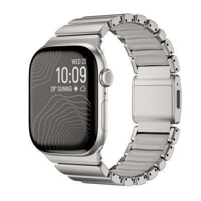 Apple Watch Ultra 49mm Zore KRD-151 Metal Silicone Band - 6