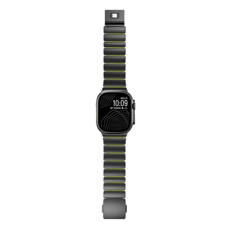 Apple Watch Ultra 49mm Zore KRD-152 Titanyum Silikon Kordon - 9