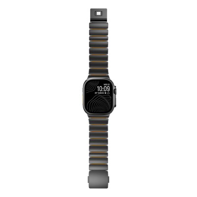 Apple Watch Ultra 49mm Zore KRD-152 Titanyum Silikon Kordon - 12