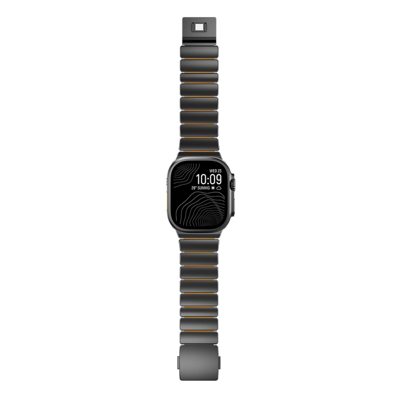 Apple Watch Ultra 49mm Zore KRD-152 Titanyum Silikon Kordon - 12