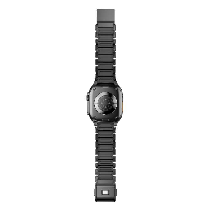 Apple Watch Ultra 49mm Zore KRD-152 Titanyum Silikon Kordon - 17
