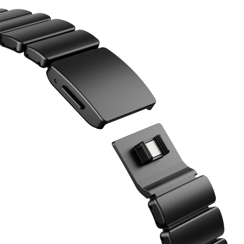 Apple Watch Ultra 49mm Zore KRD-152 Titanyum Silikon Kordon - 33