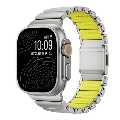 Apple Watch Ultra 49mm Zore KRD-152 Titanyum Silikon Kordon - 4