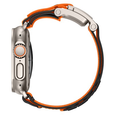 Apple Watch Ultra 49mm Zore KRD-154 Naylon Kumaş Hasır Örgülü Kordon - 41